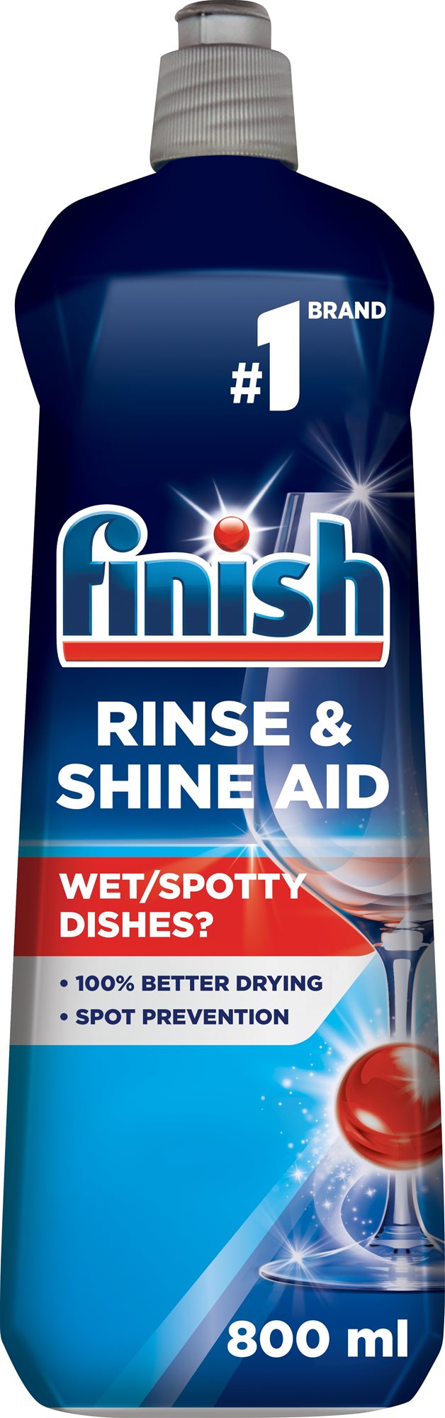 Mosogatógép öblitő FINISH Shine & Dry Regular öblítőszer 800 ml