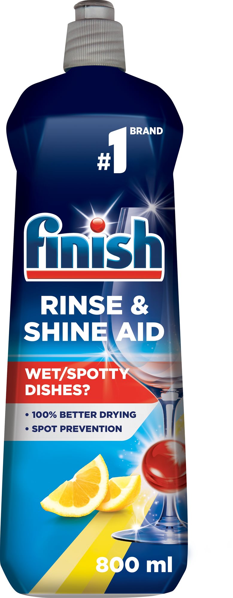 FINISH Shine & Dry Lemon öblítőszer 800 ml