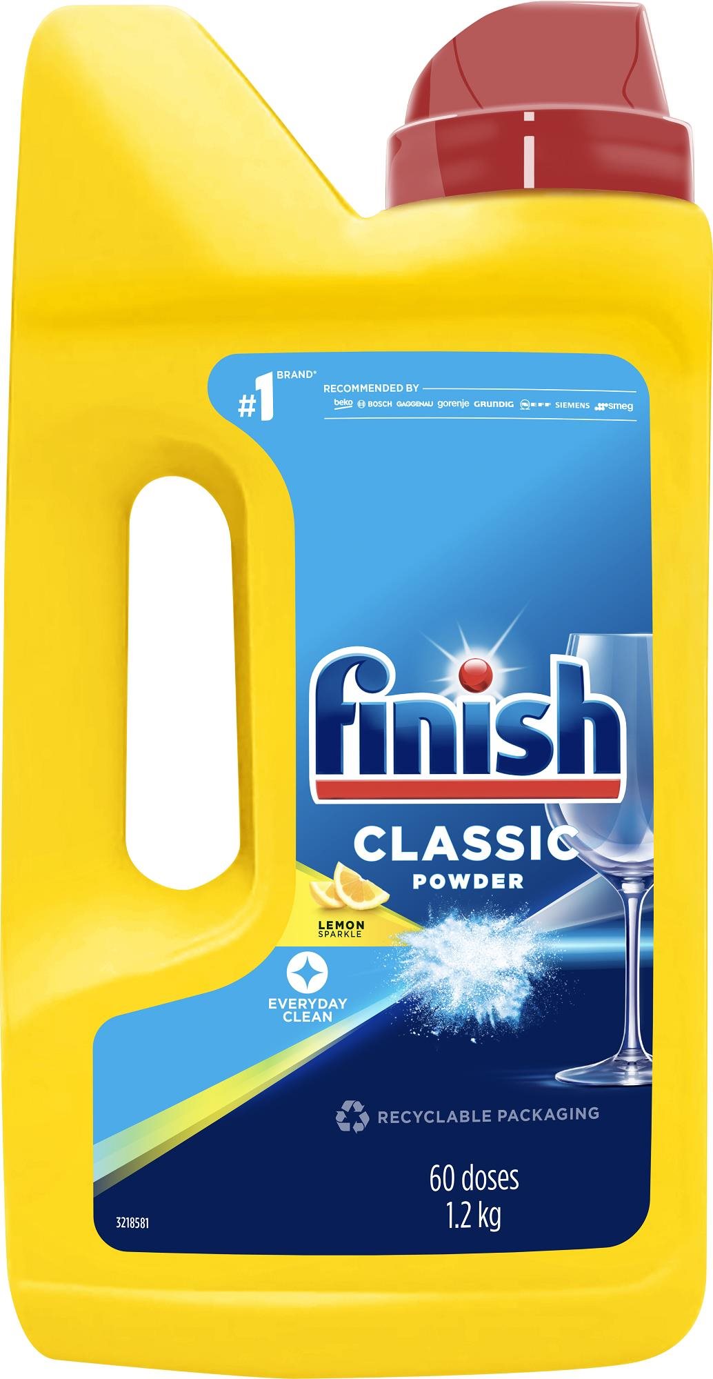 FINISH PowerPowder mosogatópor citrom 1,2 kg