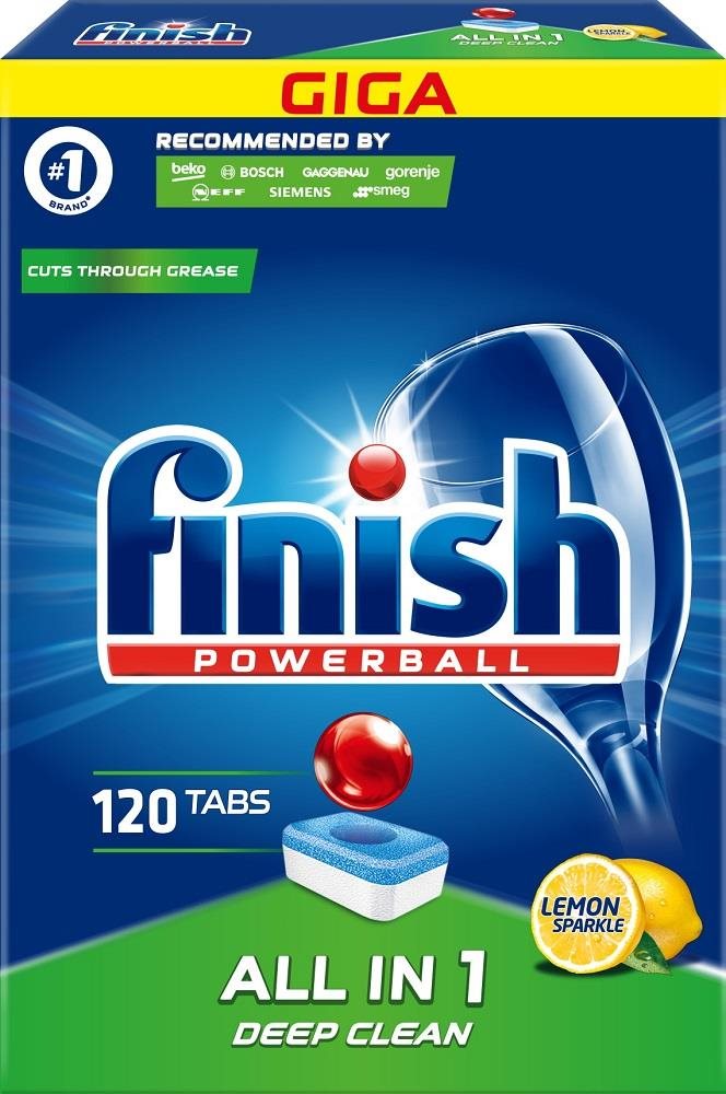 FINISH Powerball All in One Lemon, 120 db