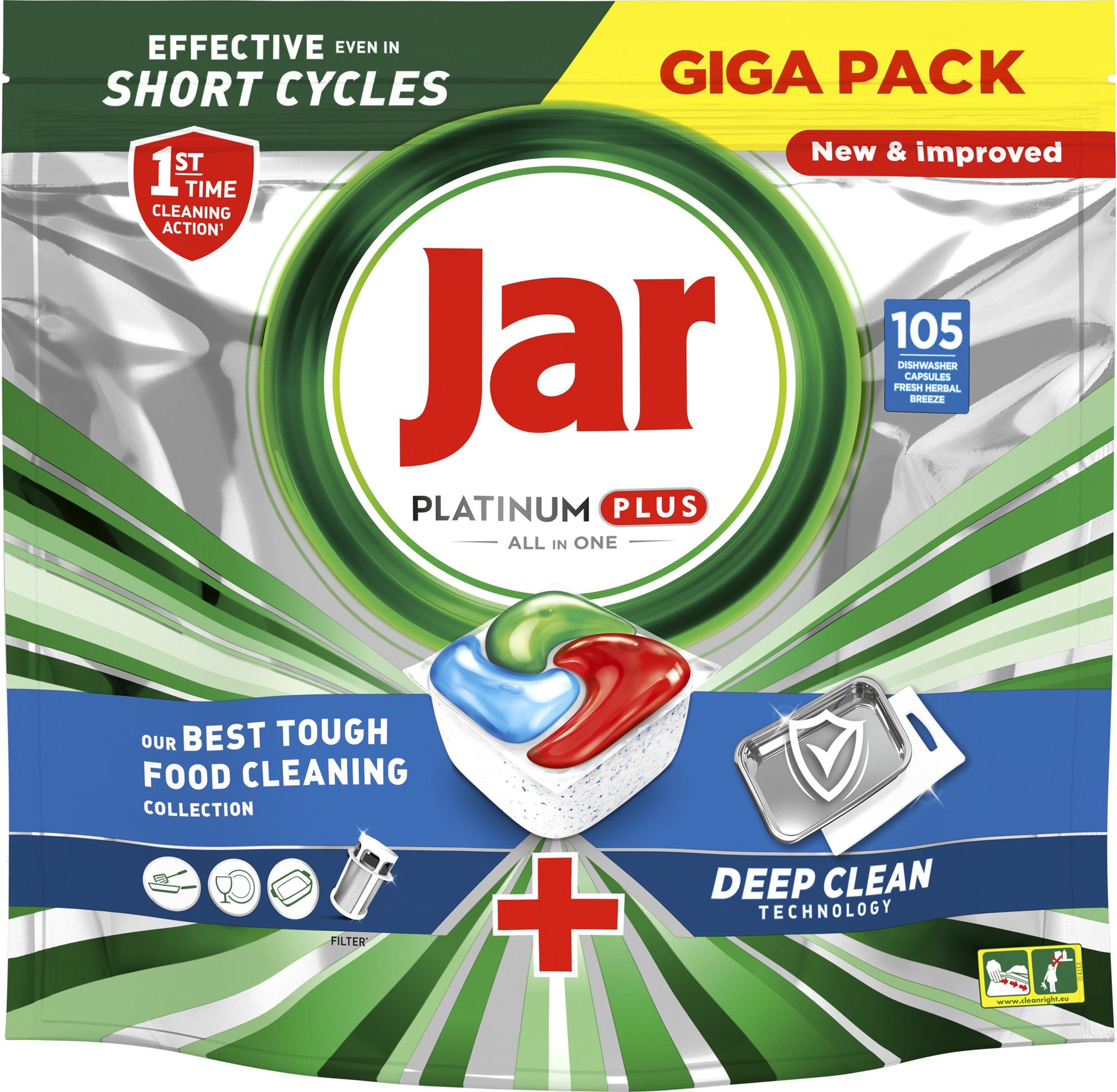 JAR Platinum Plus Deep Clean 105 db