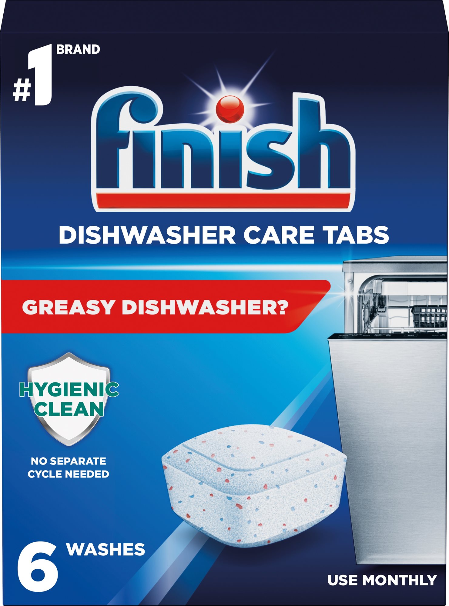 FINISH kapszula mosogatógépben való tisztításhoz 6 db