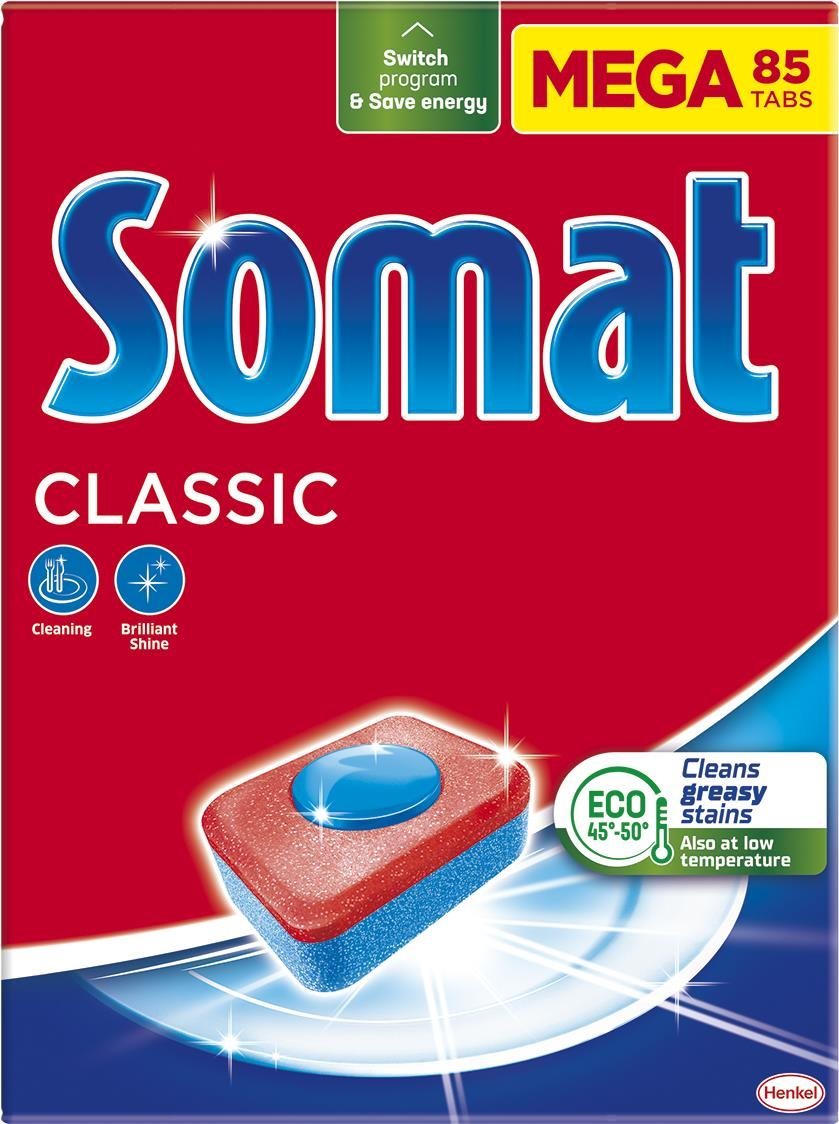 Mosogatógép tabletta SOMAT Classic 85 db