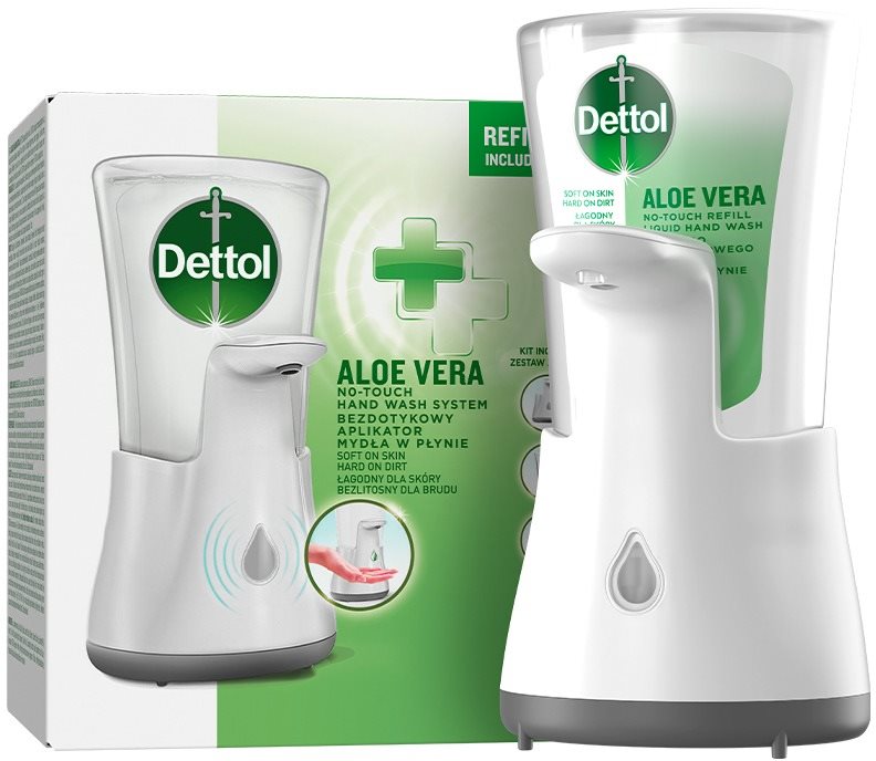 DETTOL Érintés nélküli szappanadagoló Aloe Vera 250 ml