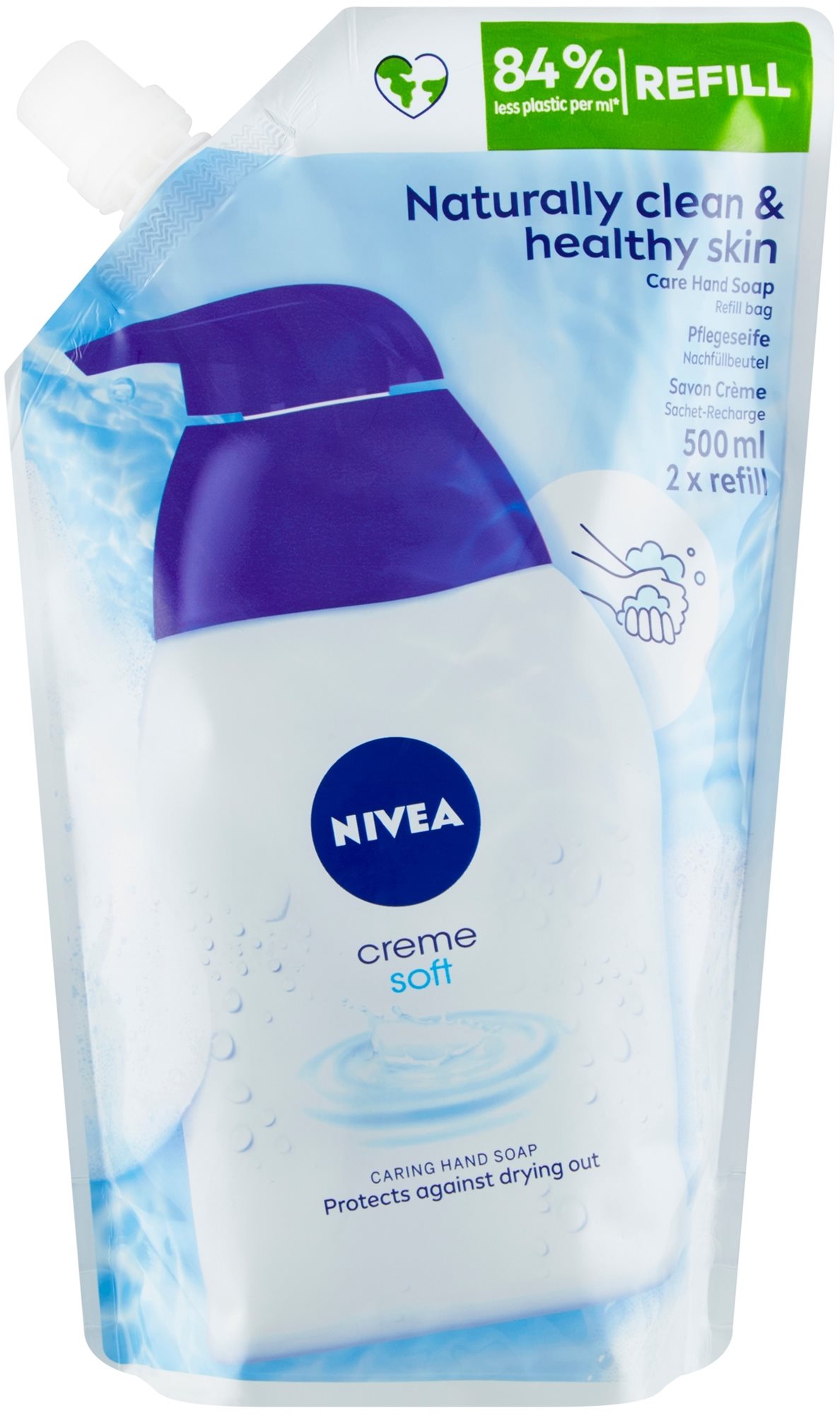 NIVEA Creme Soft Soap 500 ml utántöltő