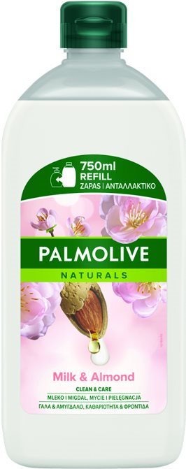 Folyékony szappan PALMOLIVE Naturals Almond Milk Hand Wash Refill 750 ml