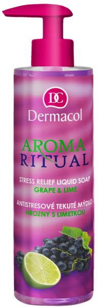 DERMACOL Aroma Ritual Grape & Lime Stress Relief Liquid Soap 250 ml