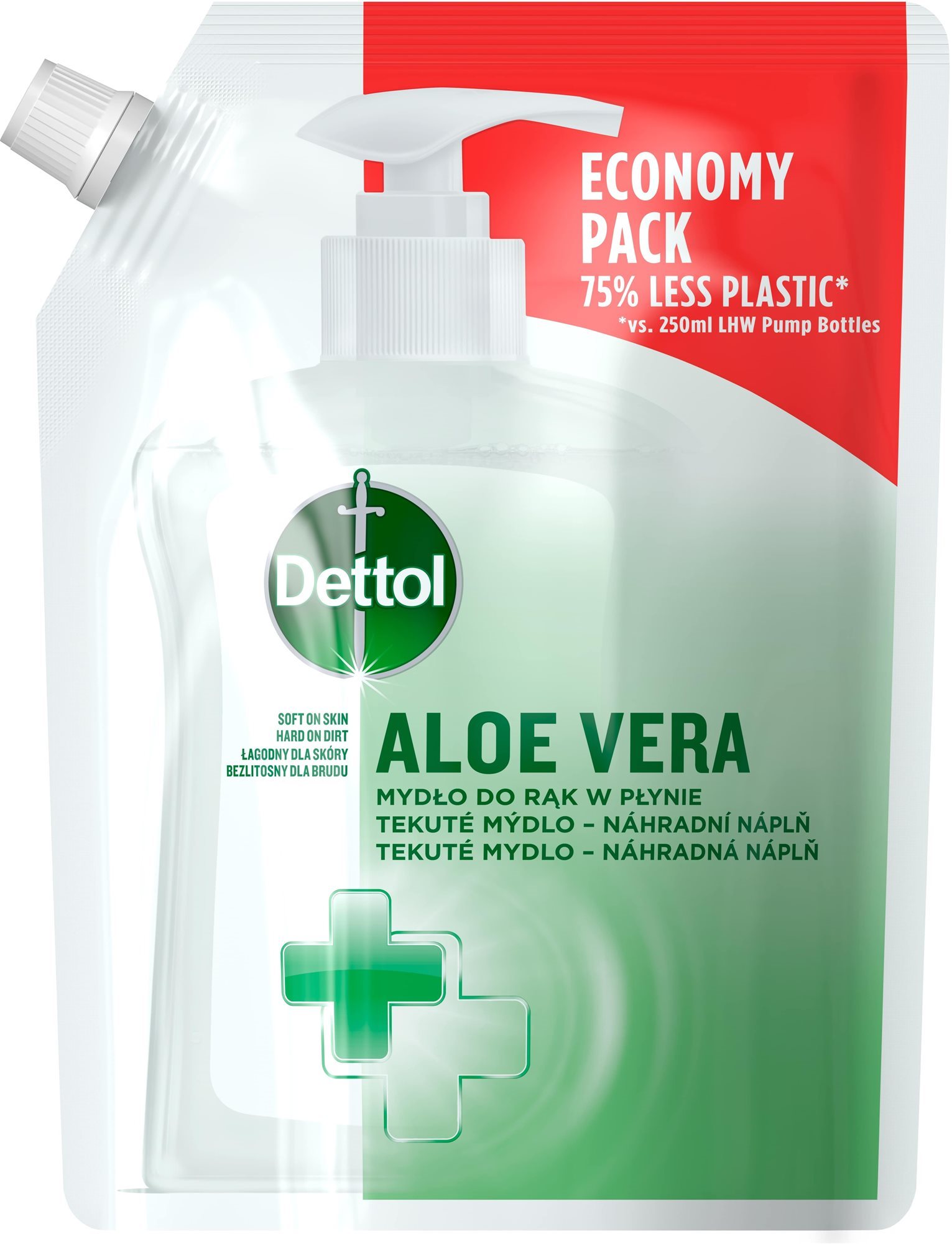 DETTOL Aloe Vera és E-vitamin folyékony szappan utántöltő 500 ml