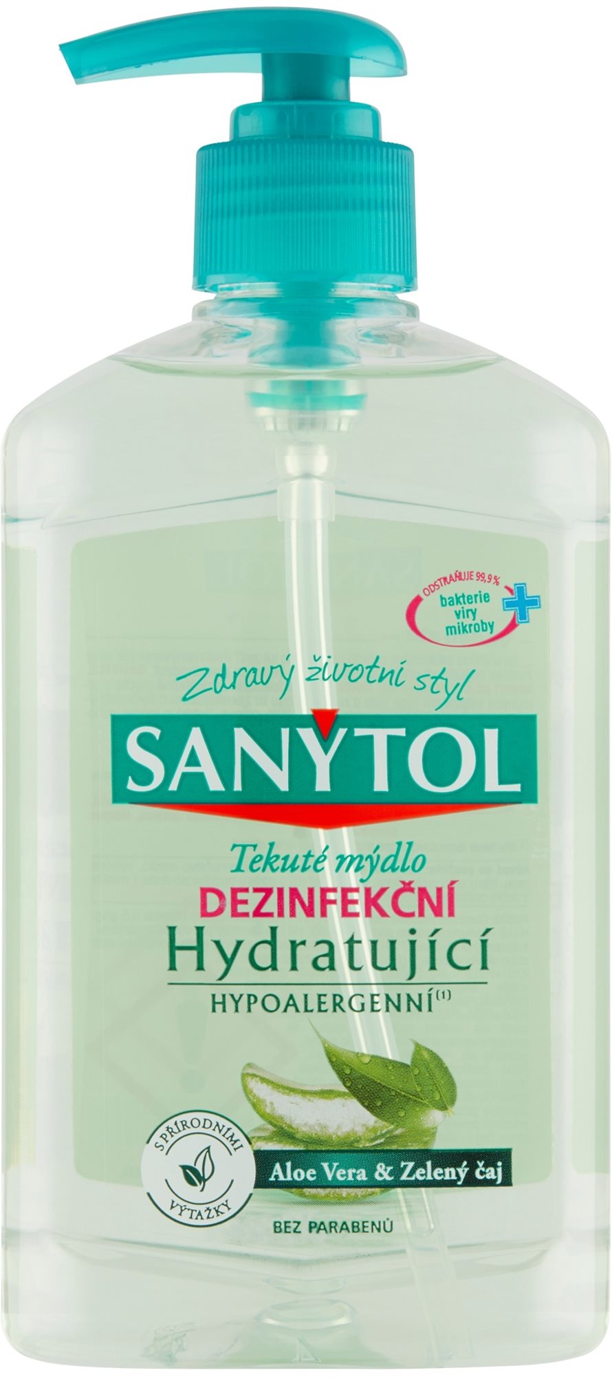 SANYTOL fertőtlenítő és hidratáló szappan 250 ml