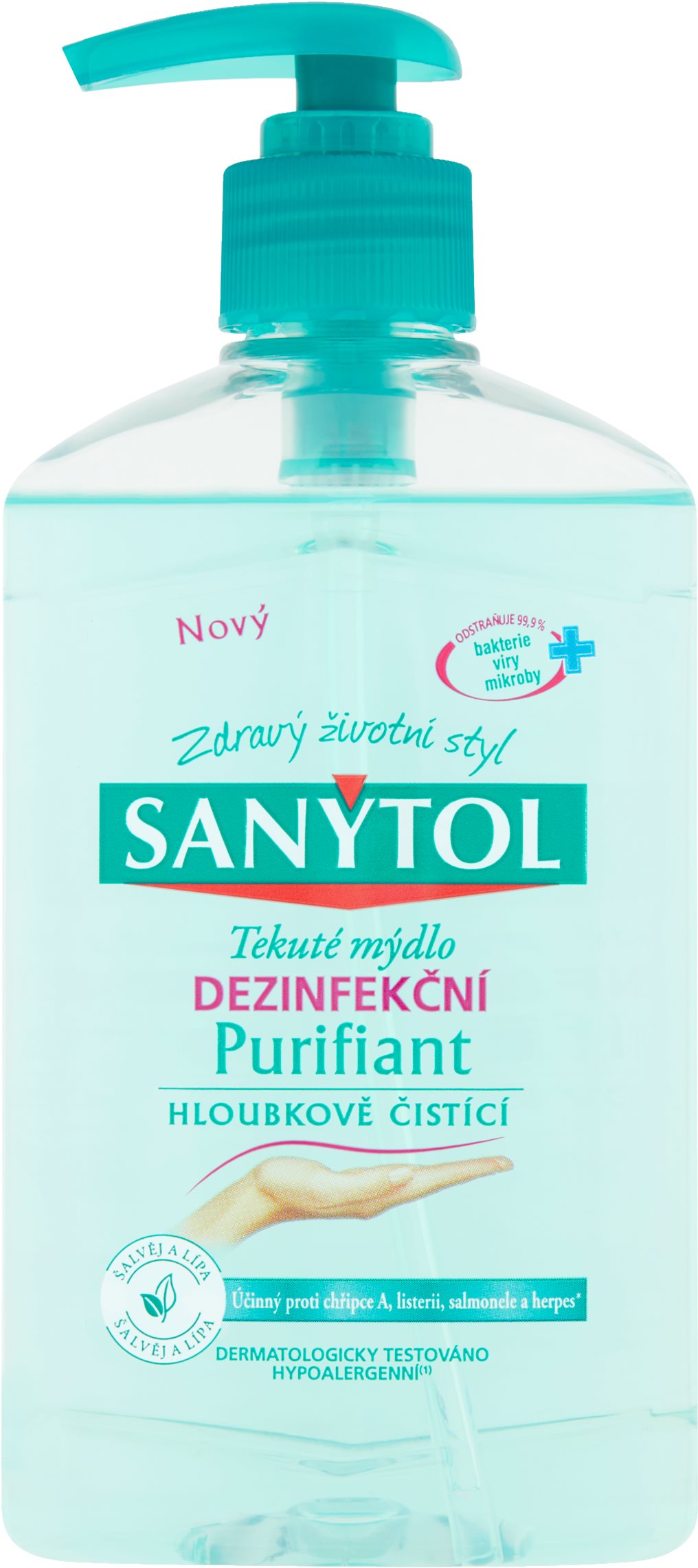 SANYTOL Purifiant Fertőtlenítő szappan 250 ml