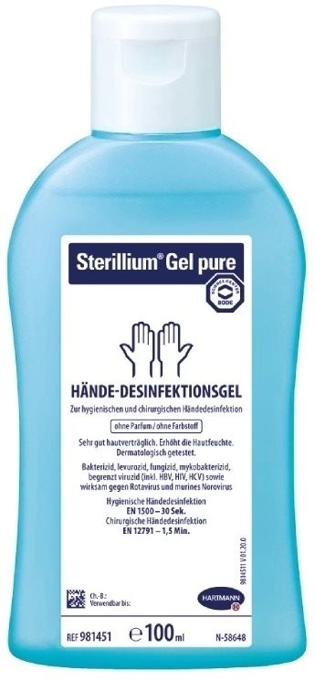 HARTMANN Sterillium Gel Pure Kézfertőtlenítő gél 100 ml