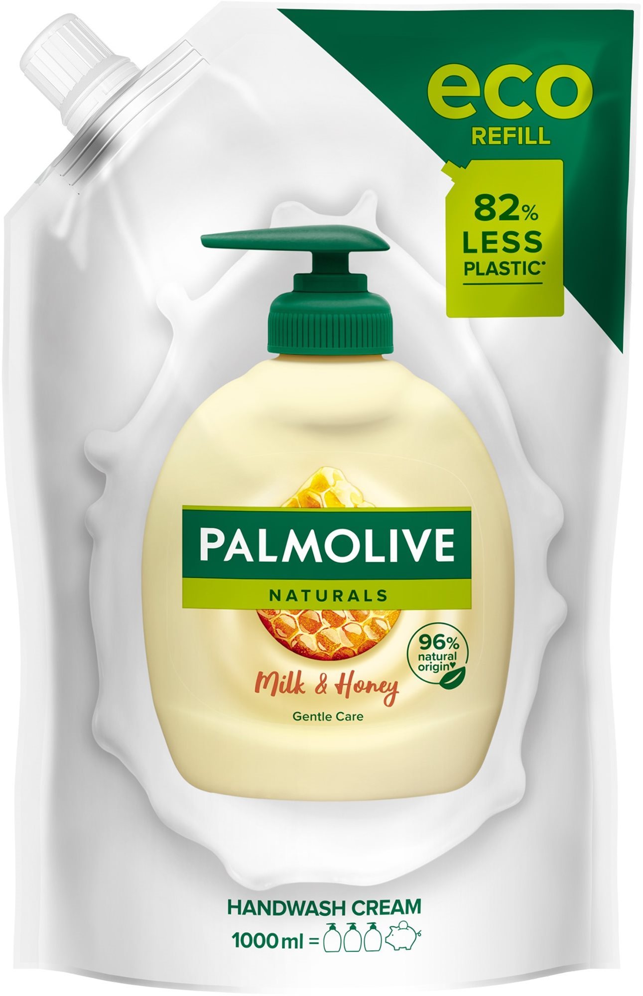 Folyékony szappan PALMOLIVE Naturals Milk & Honey Hand Soap Refill 1000 ml