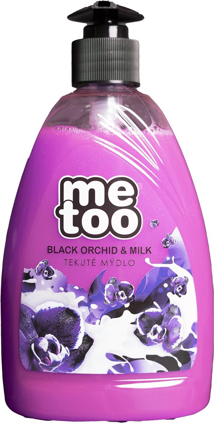 ME TOO Folyékony szappan adagolóval Fekete Orchidea 500 ml
