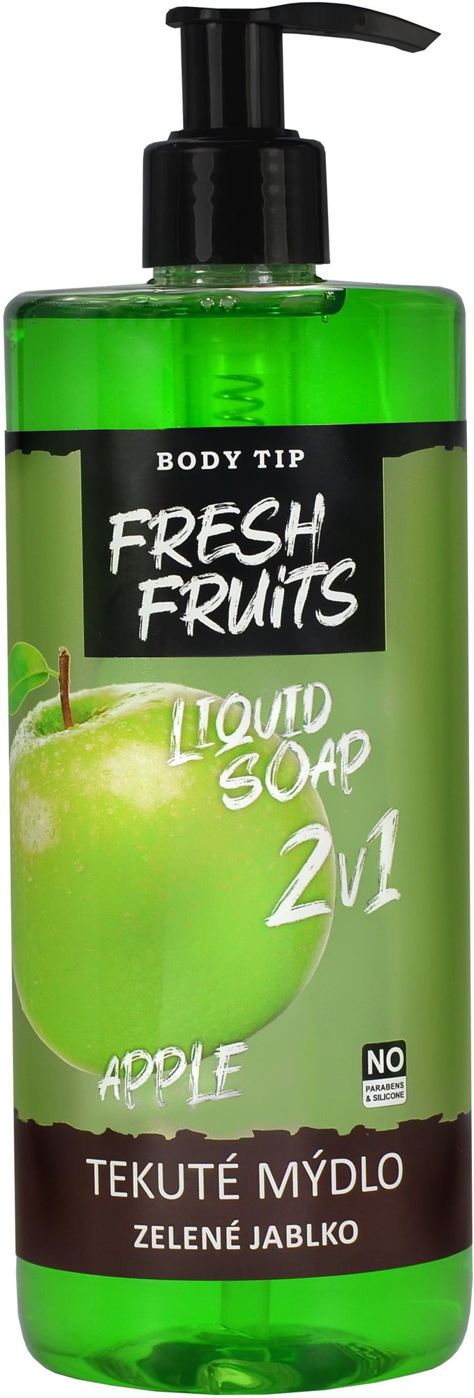 VIVACO Body Tip Fresh Zelené jablko Tekuté mýdlo 500 ml
