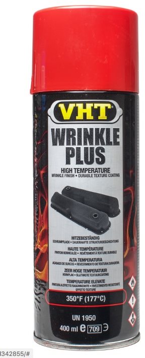 VHT Wrinkle Plus erős textúrájú festék - vörös