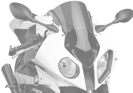 PUIG RACING füstszínű, BMW S 1000 RR (2009-2014) modellekhez