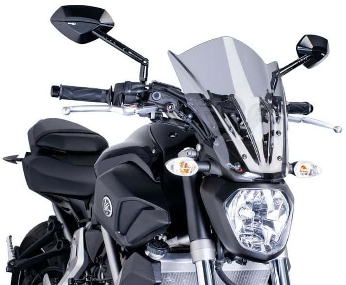 PUIG NEW. GEN TOURING füstszínű, YAMAHA MT-07 (2014-2017) modellekhez