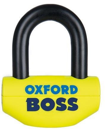 OXFORD Boss tárcsafék zár (sárga/fekete, csapátmérő: 14 mm)