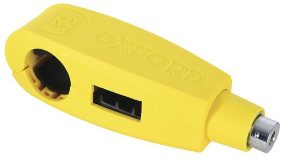 OXFORD Első fékkar zár LeverLock, (sárga)