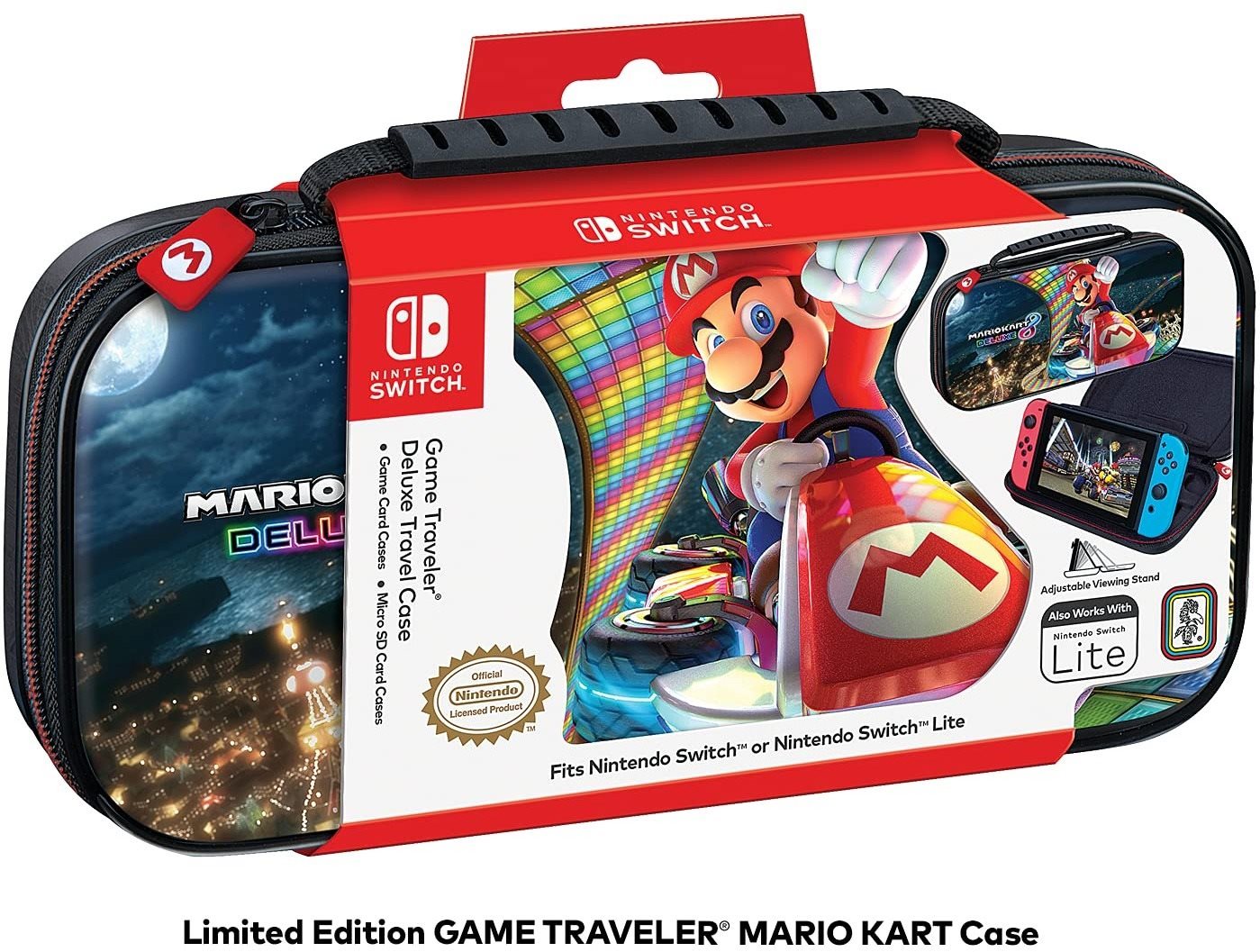 BigBen Hivatalos utazótáska Mario Kart kék - Nintendo Switch
