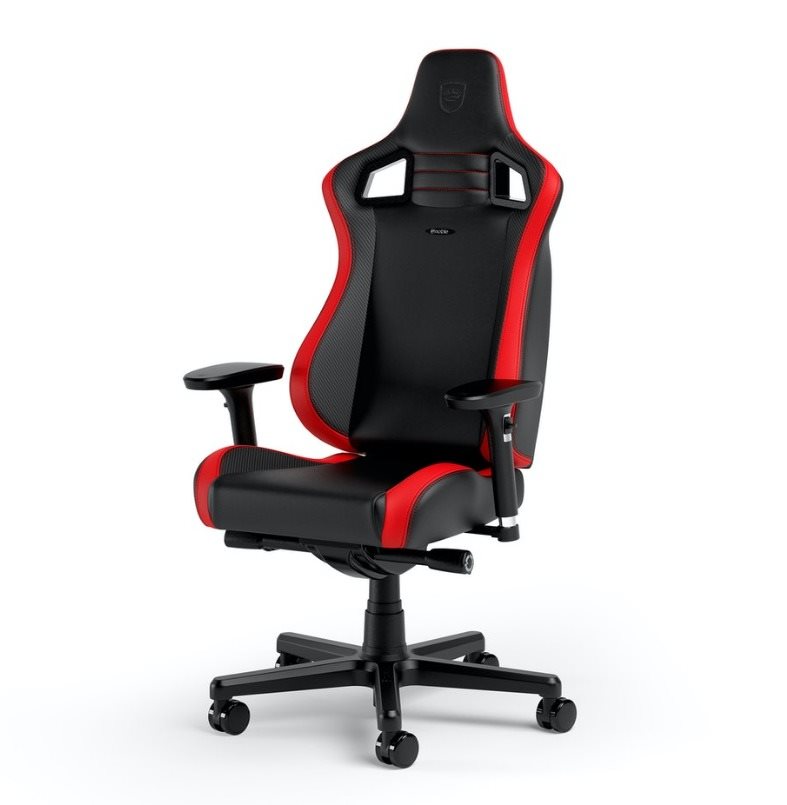 Noblechairs EPIC Compact, fekete/karbon/piros