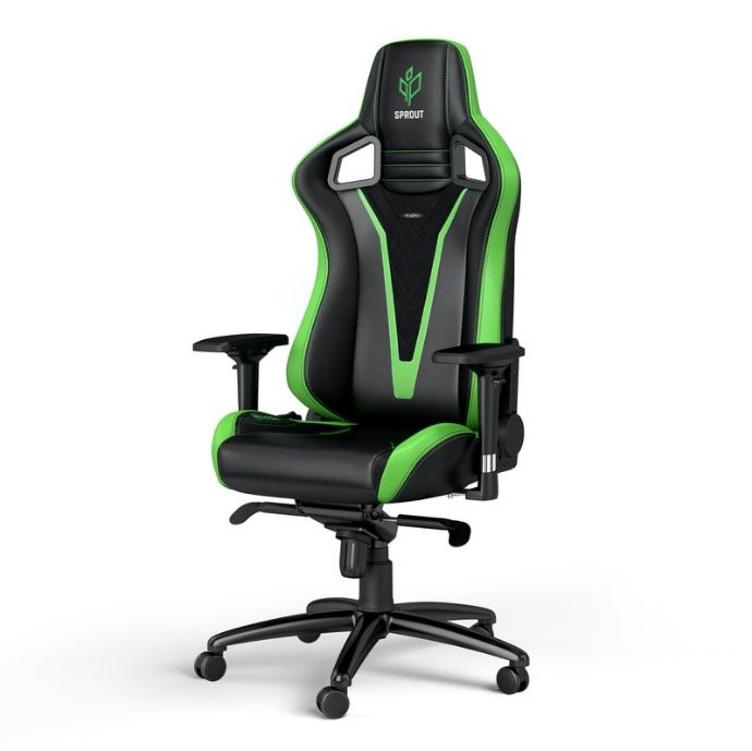 Noblechairs EPIC Sprout Edition, fekete-zöld