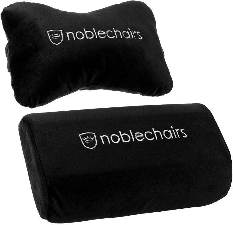 Noblechairs Cushion Set EPIC/ICON/HERO székekhez, fekete-fehér