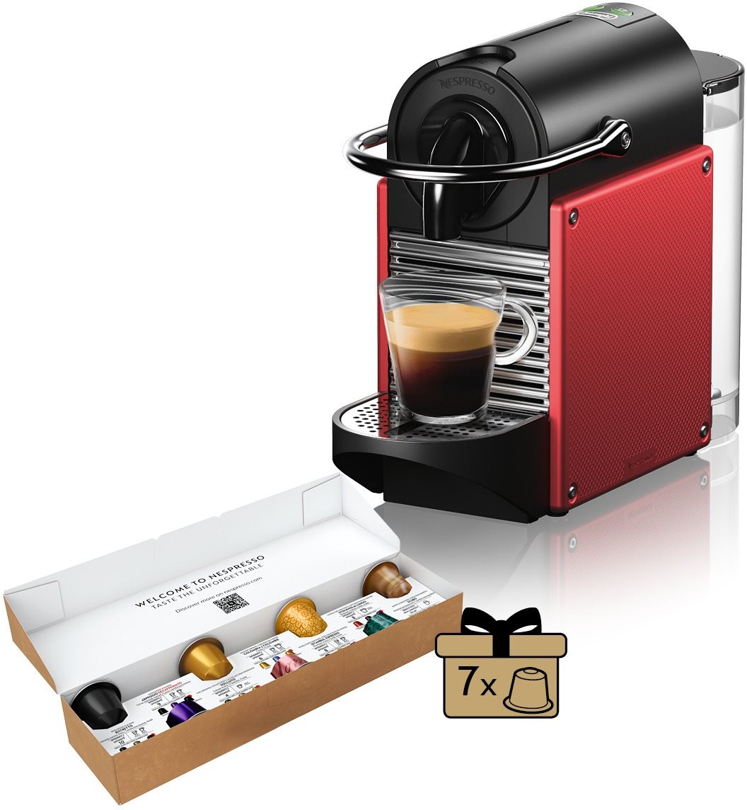 DeLonghi EN124.R Nespresso Pixie piros