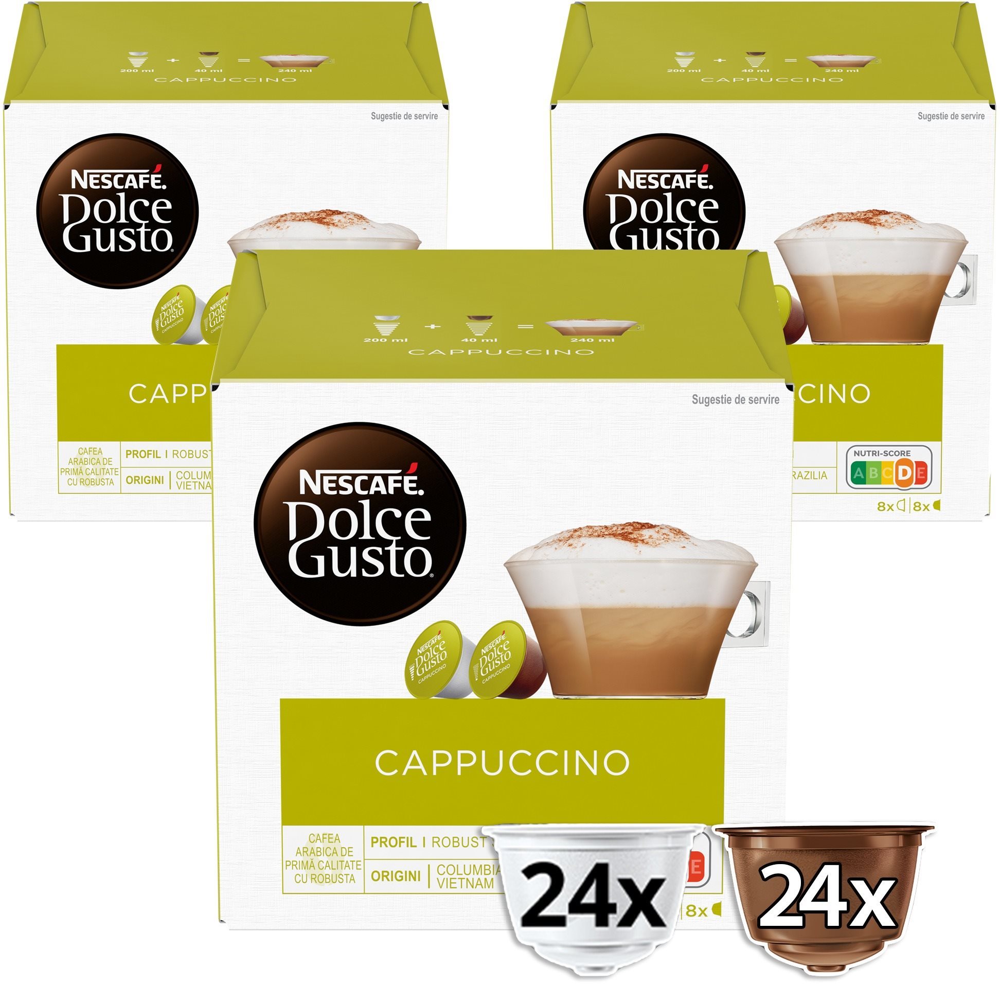Nescafé Dolce Gusto Cappuccino 16 x 3db