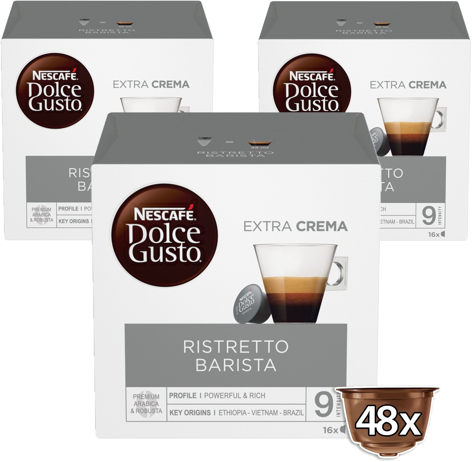 NESCAFÉ Dolce Gusto Espresso Barista, 3 csomag