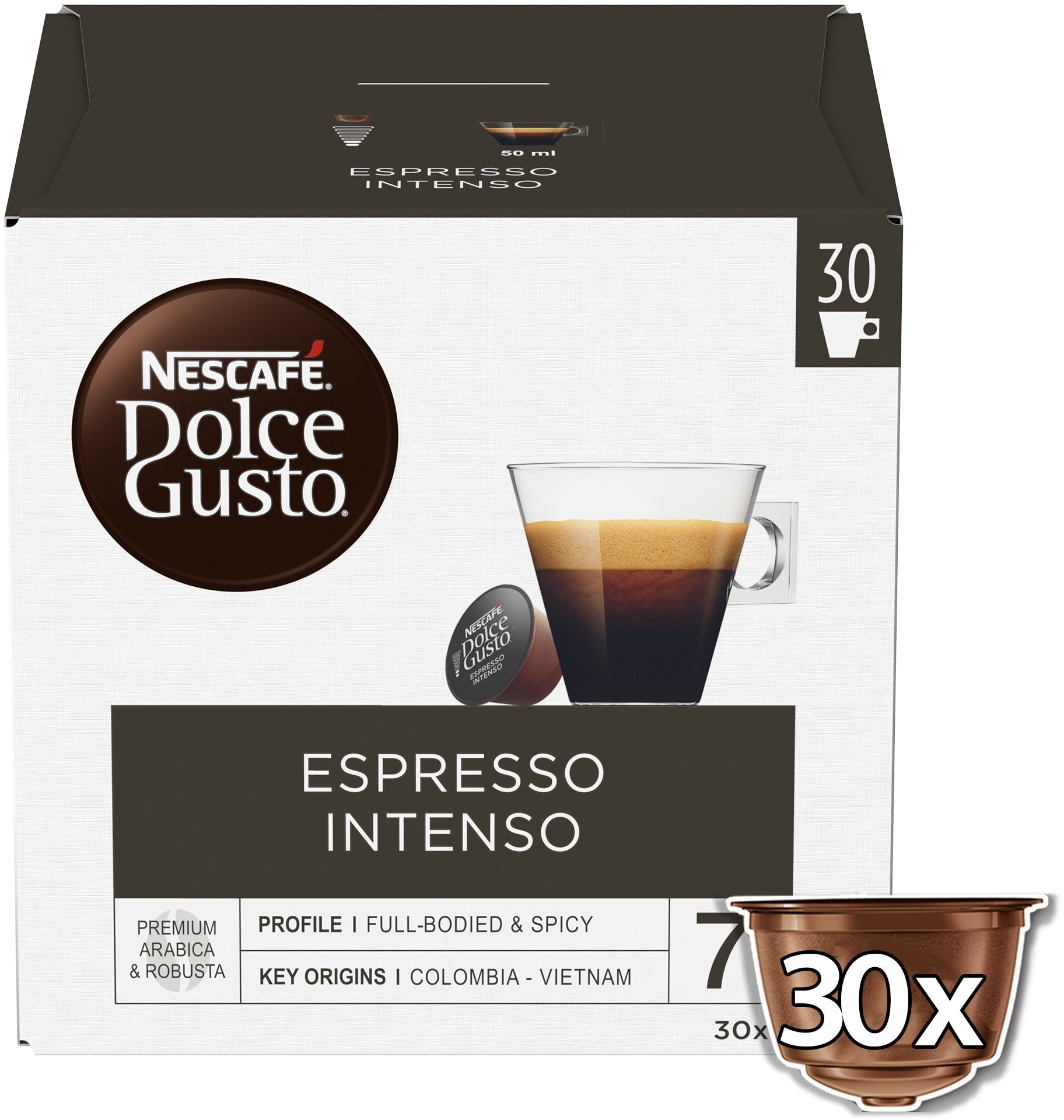NESCAFÉ® Dolce Gusto® Espresso Intenso, 30 db