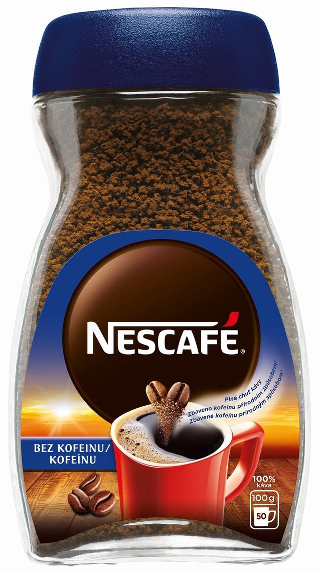 Kávé NESCAFÉ, CLASSIC koffeinmentes, üveges, 100g
