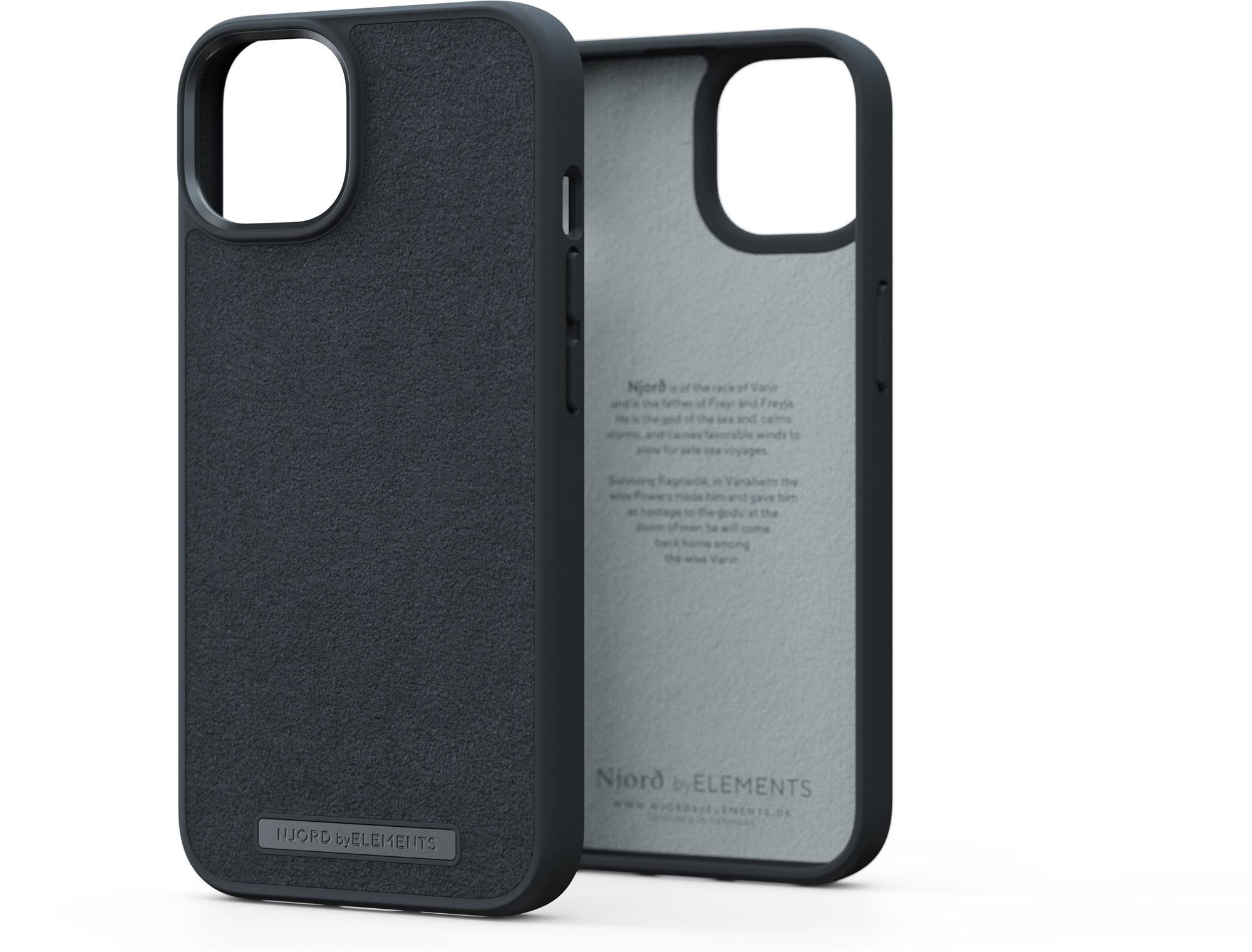 Njord iPhone 14 Comfort+ Case Black