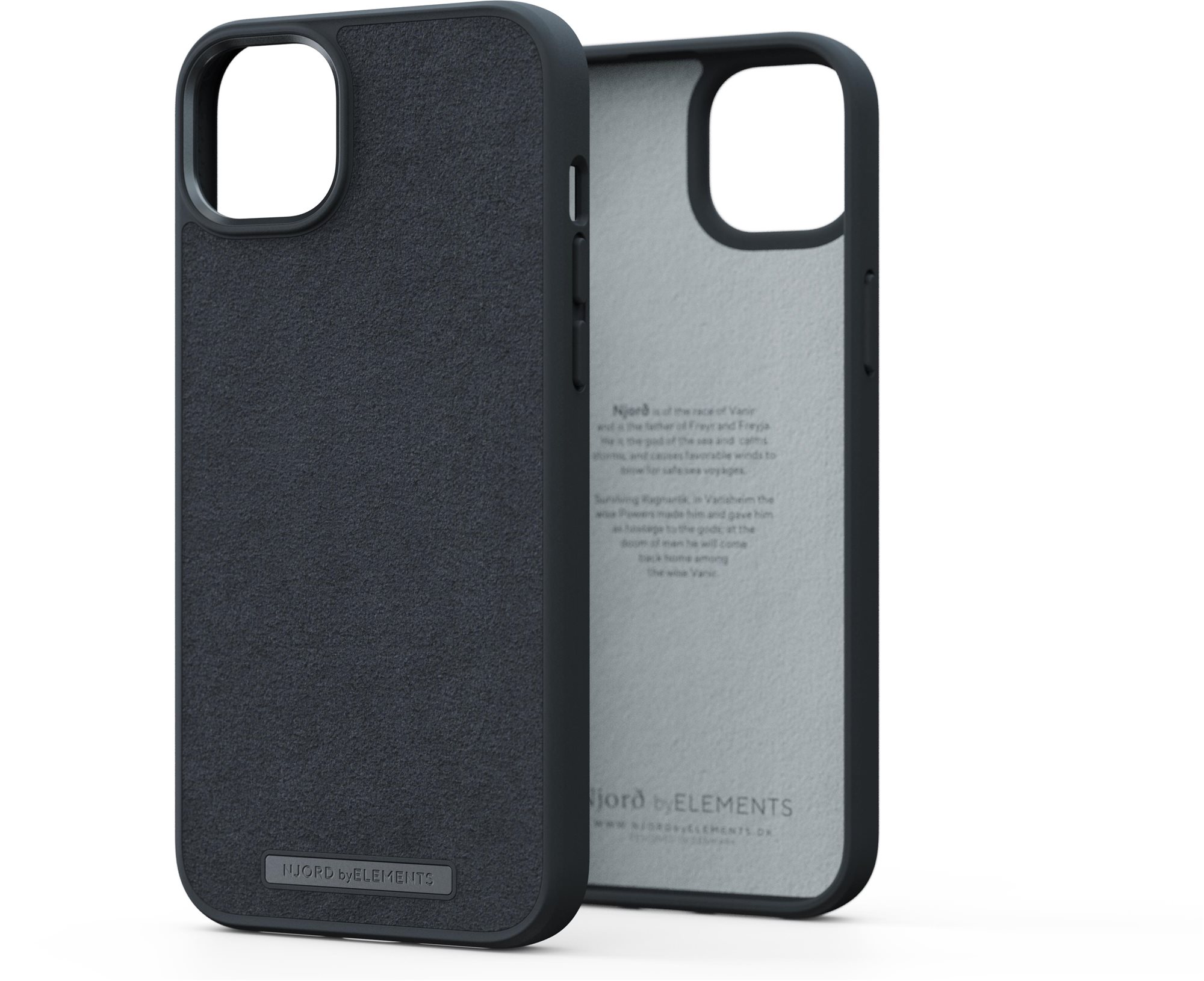 Njord iPhone 14 Max Comfort+ Case Black