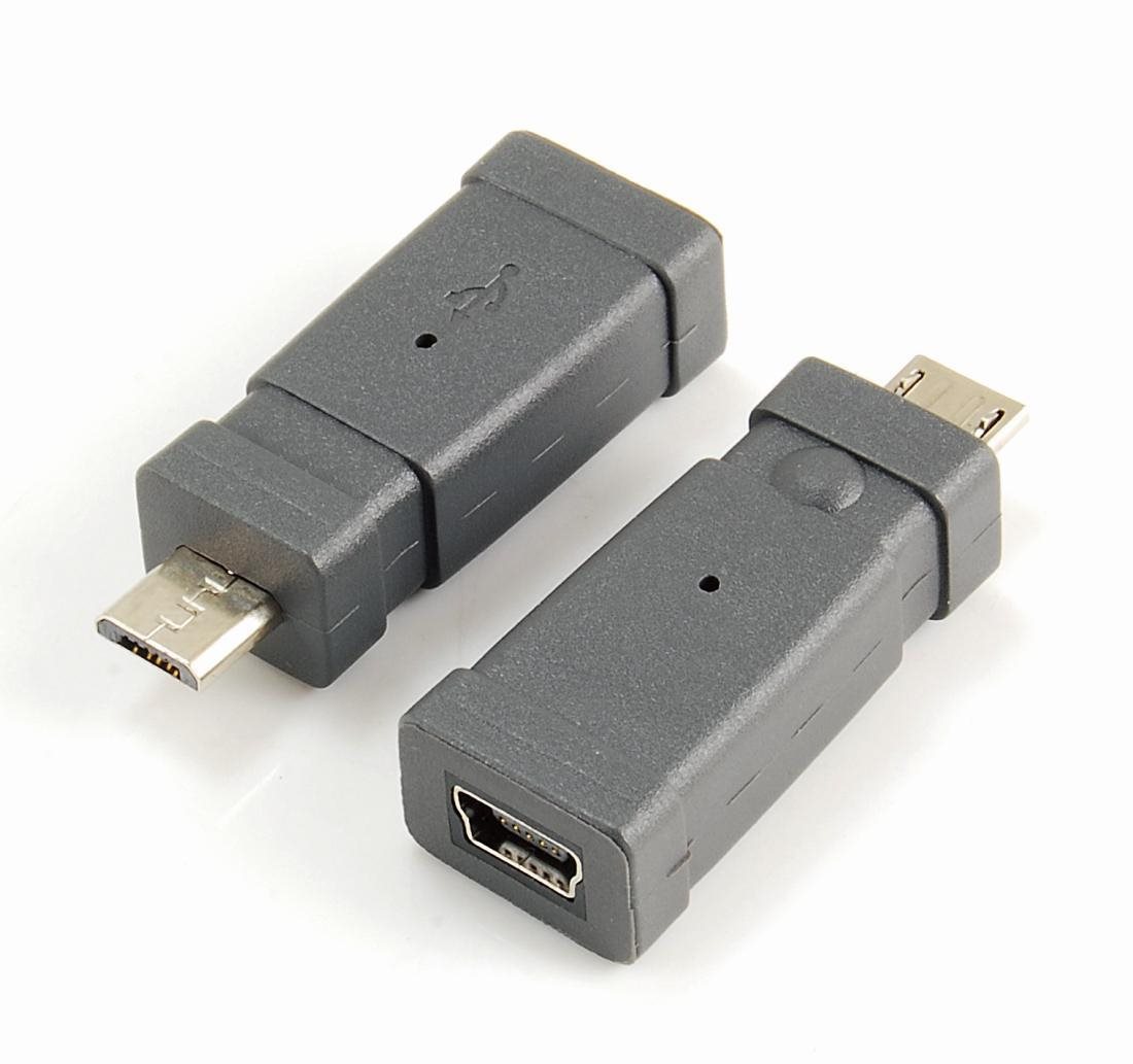 PremiumCord USB Átalakító Mini 5 PIN/female - Micro USB/male