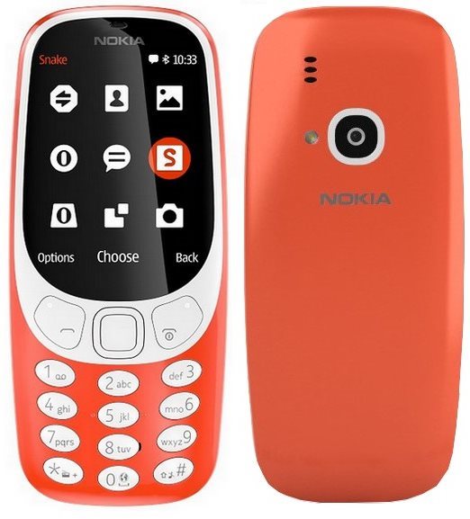 Nokia 3310 (2017) Dual SIM, piros