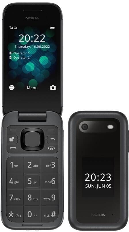 Nokia 2660 Flip fekete