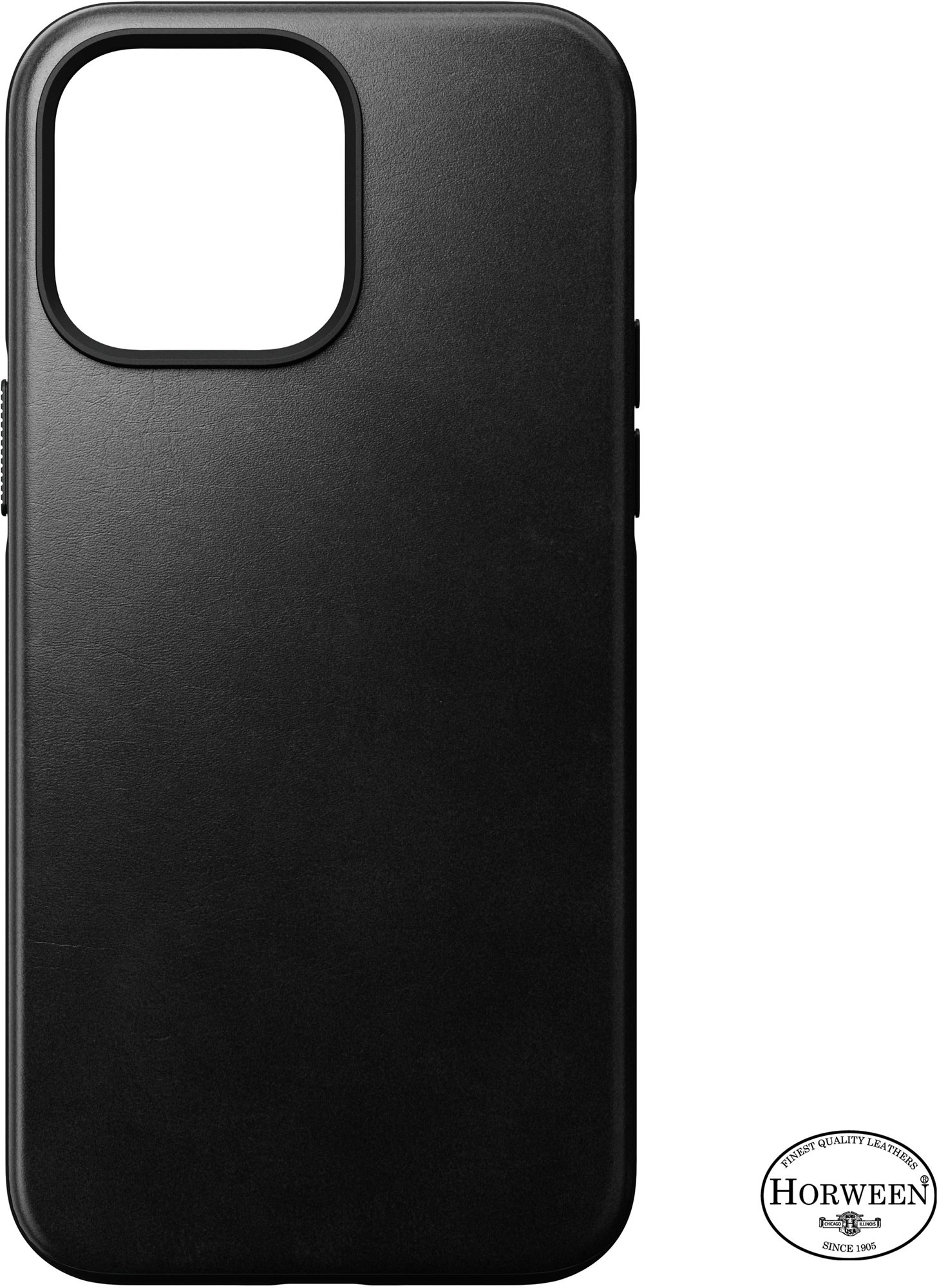 Nomad Modern Leather MagSafe Case Black iPhone 14 Pro Max