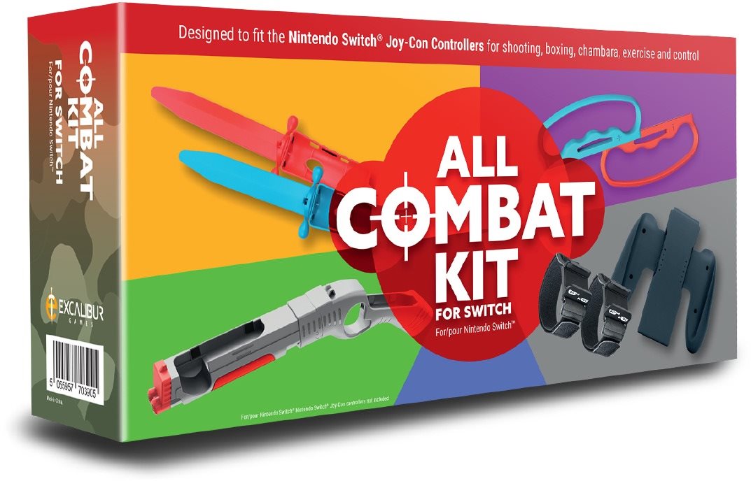 All Combat Kit - Nintendo Switch kiegészítő készlet