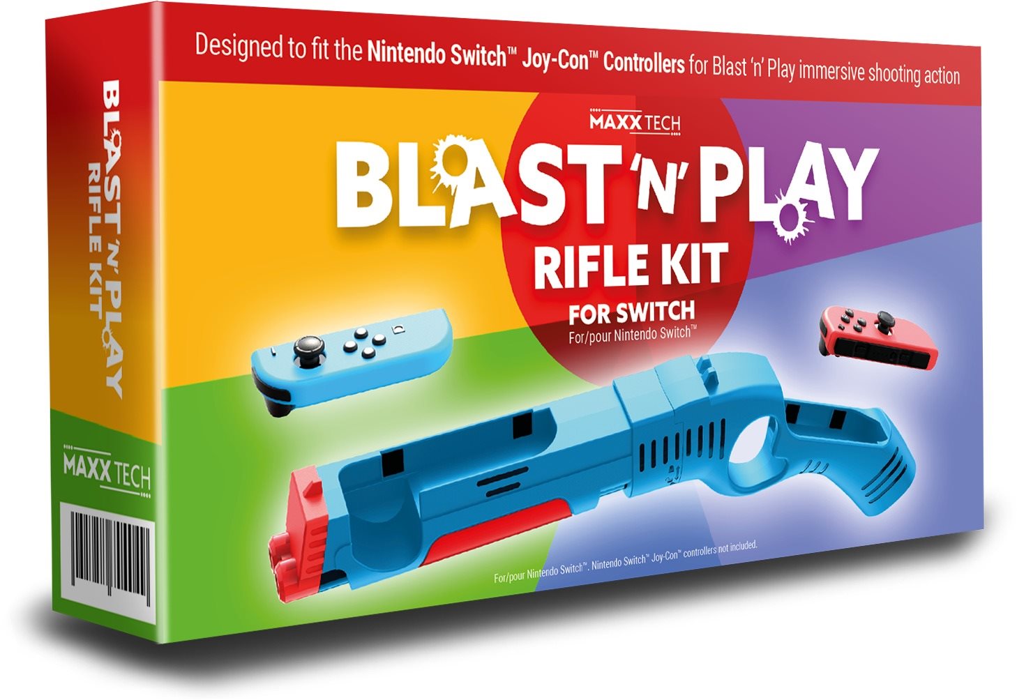 Blast 'n' Play Rifle Kit - Nintendo Switch tartozékai