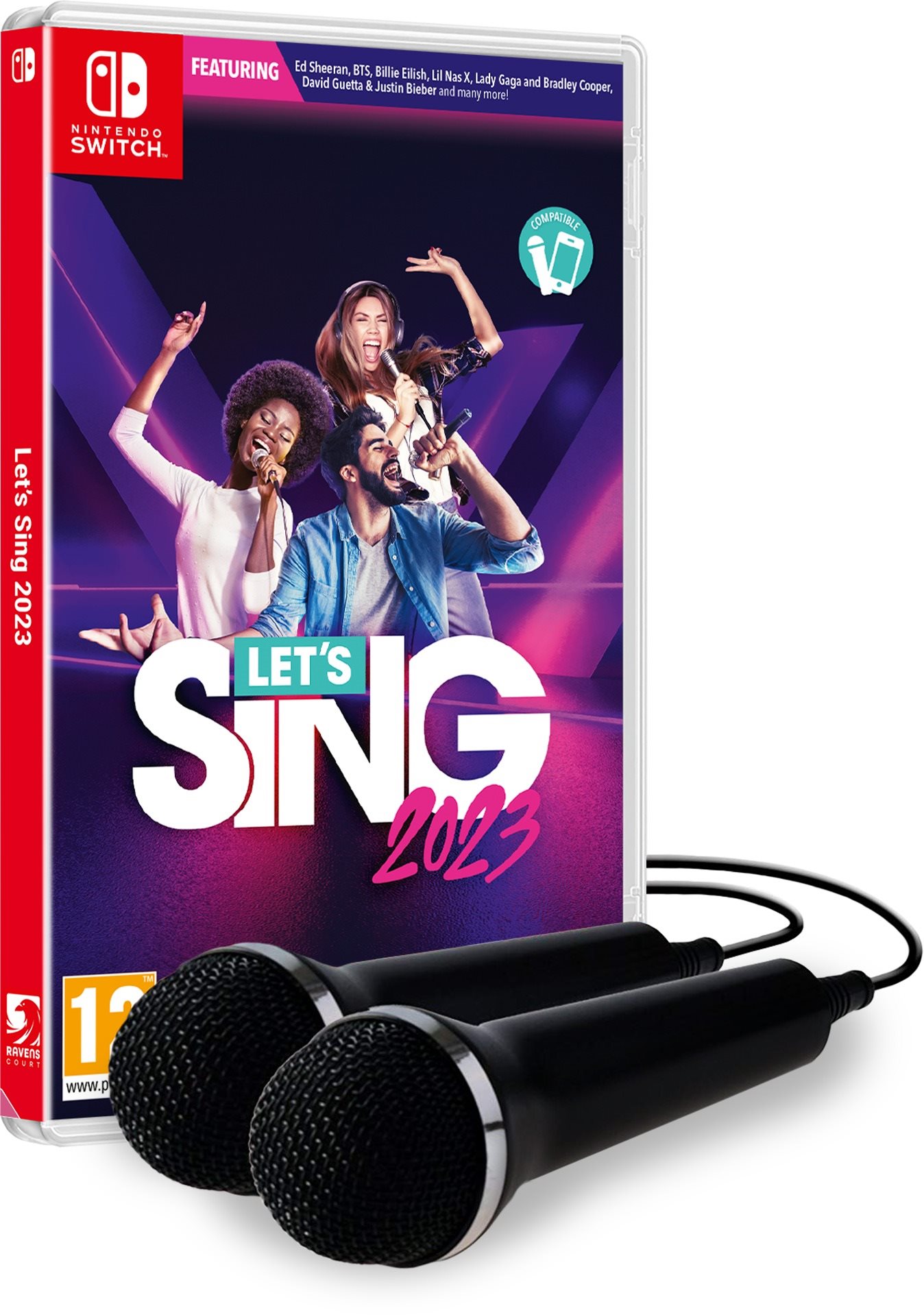 Lets Sing 2023 + 2 microphone - Nintendo Switch