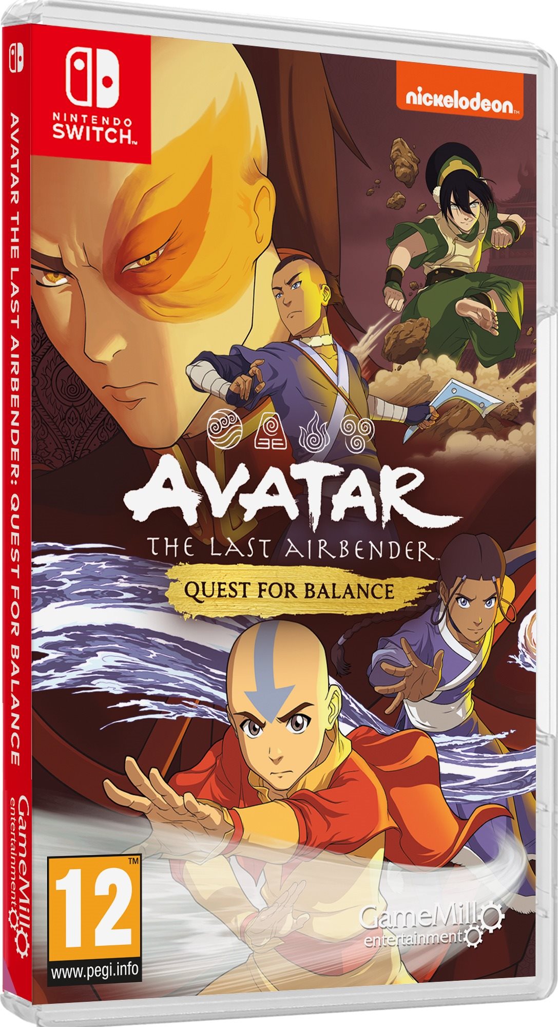 Konzol játék Avatar: The Last Airbender Quest for Balance - Nintendo Switch