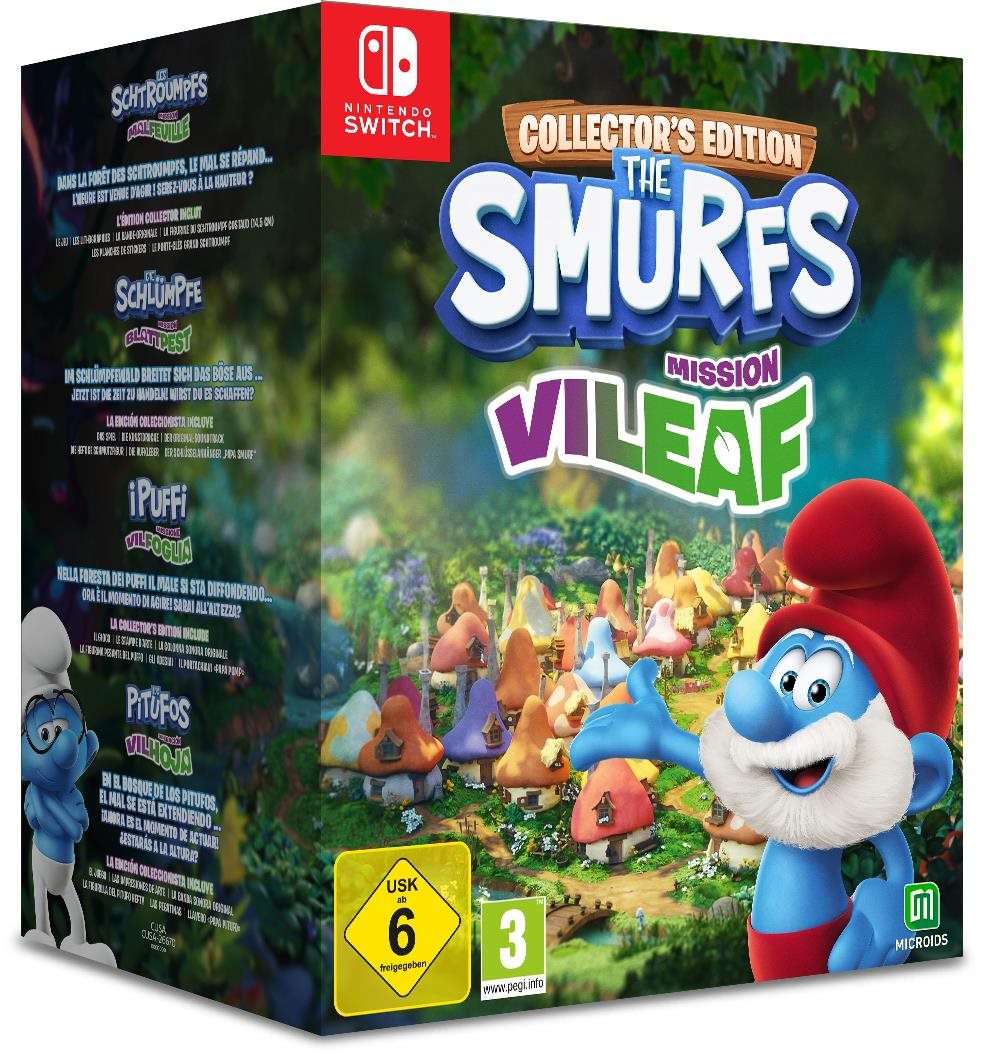 The Smurfs: Mission Vileaf - Collectors Edition - Nintendo Switch