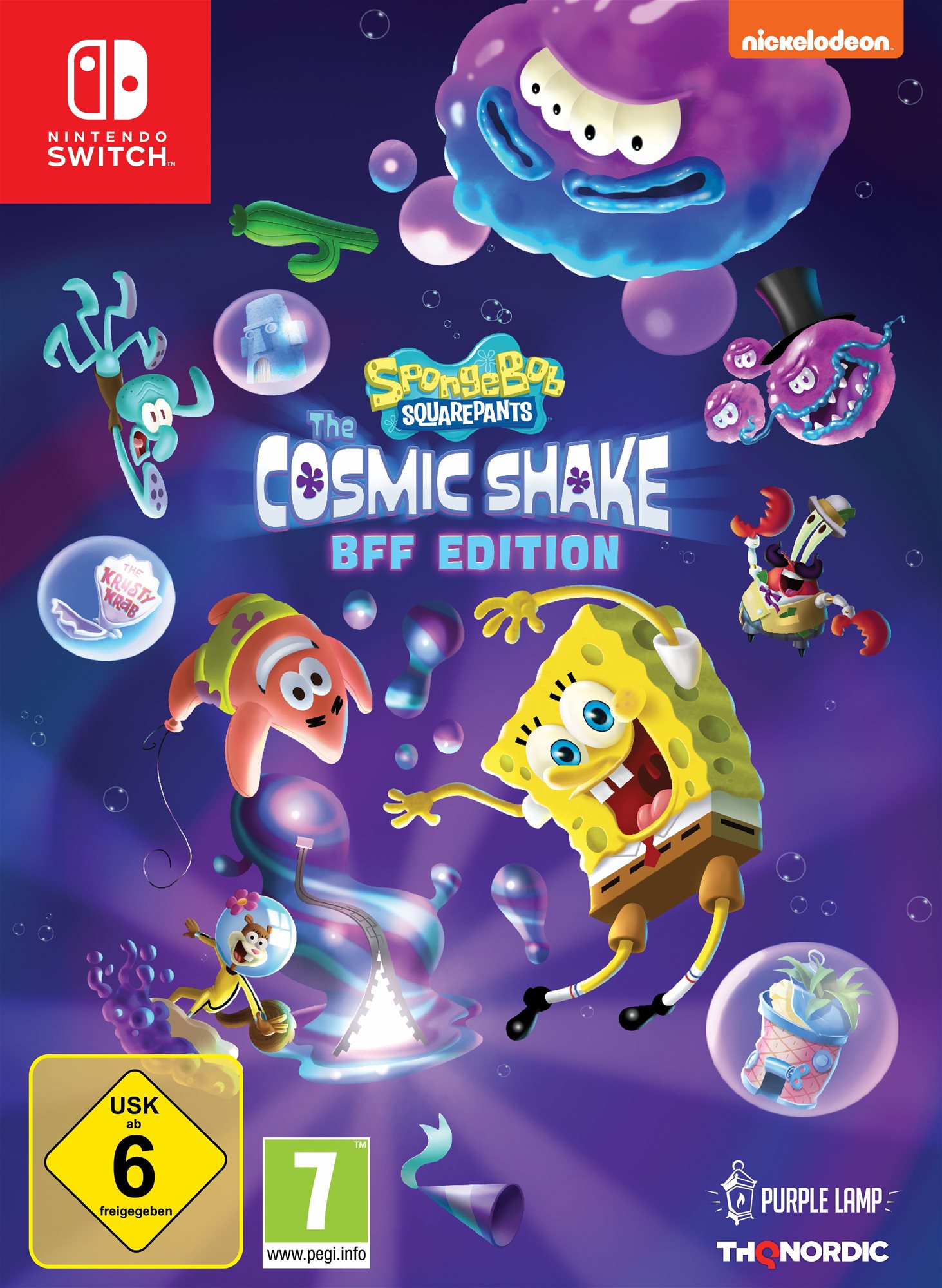 Konzol játék SpongeBob SquarePants Cosmic Shake: BFF Edition - Nintendo Switch