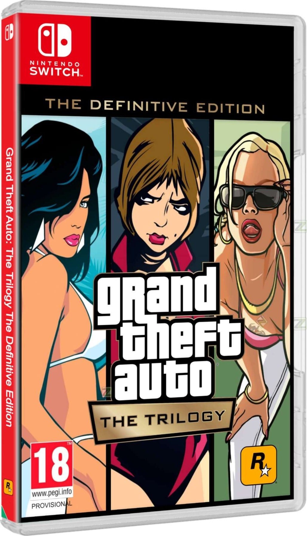 Konzol játék Grand Theft Auto: The Trilogy (GTA) - The Definitive Edition - Nintendo Switch