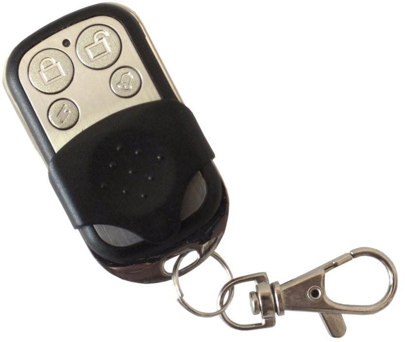 iGET SECURITY P5 - távirányító kulcstartóval