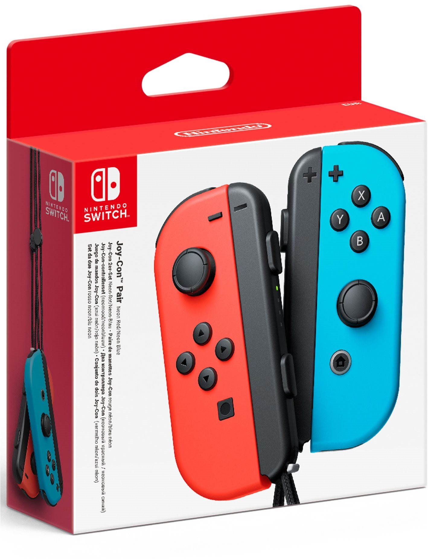 Kontroller Nintendo Switch Joy-Con kontroller Neon Red/Neon Blue