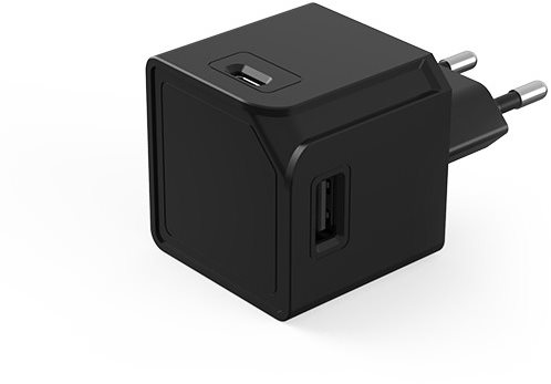 PowerCube USBcube Original USB A+C - fekete