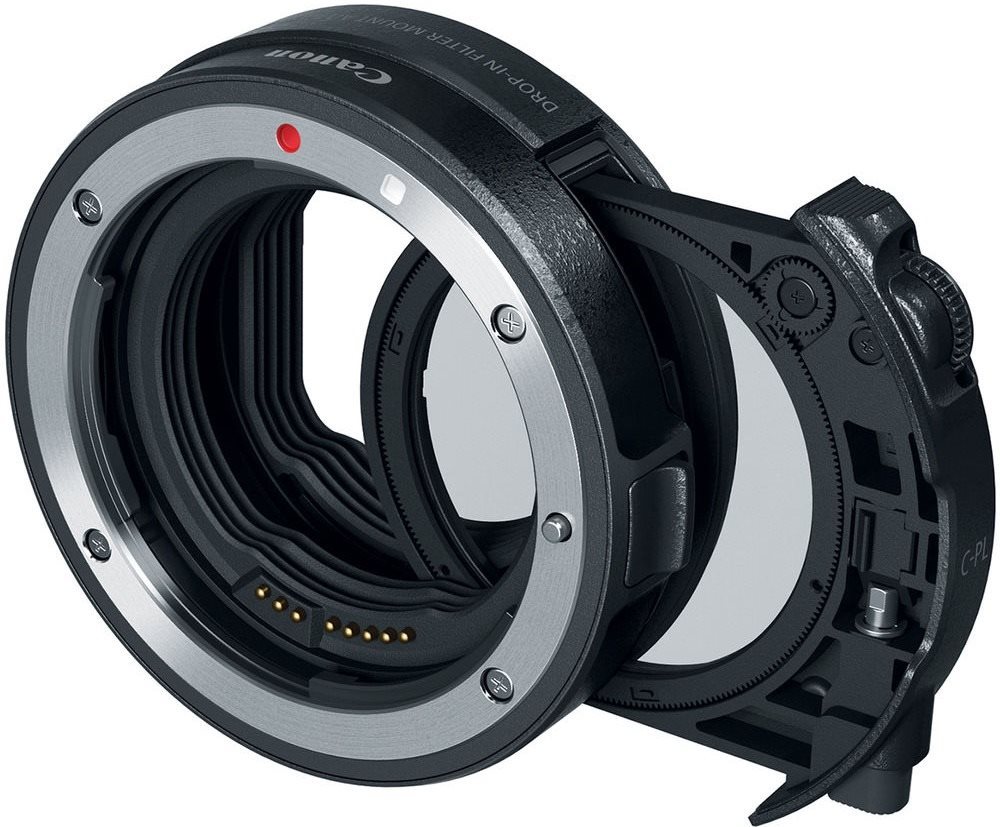 Canon Mount Adapter EF-EOS R Polarizációs szűrővel