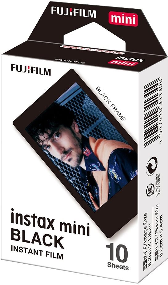Fujifilm Instax Mini Black instant film, 10 db